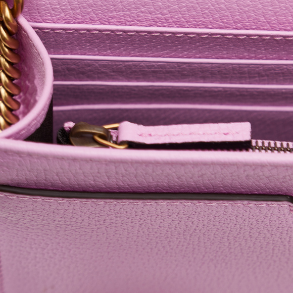 GUCCI GG Marmont Embellished Wallet On Chain Crossbody Bag - Picture 8 of 16